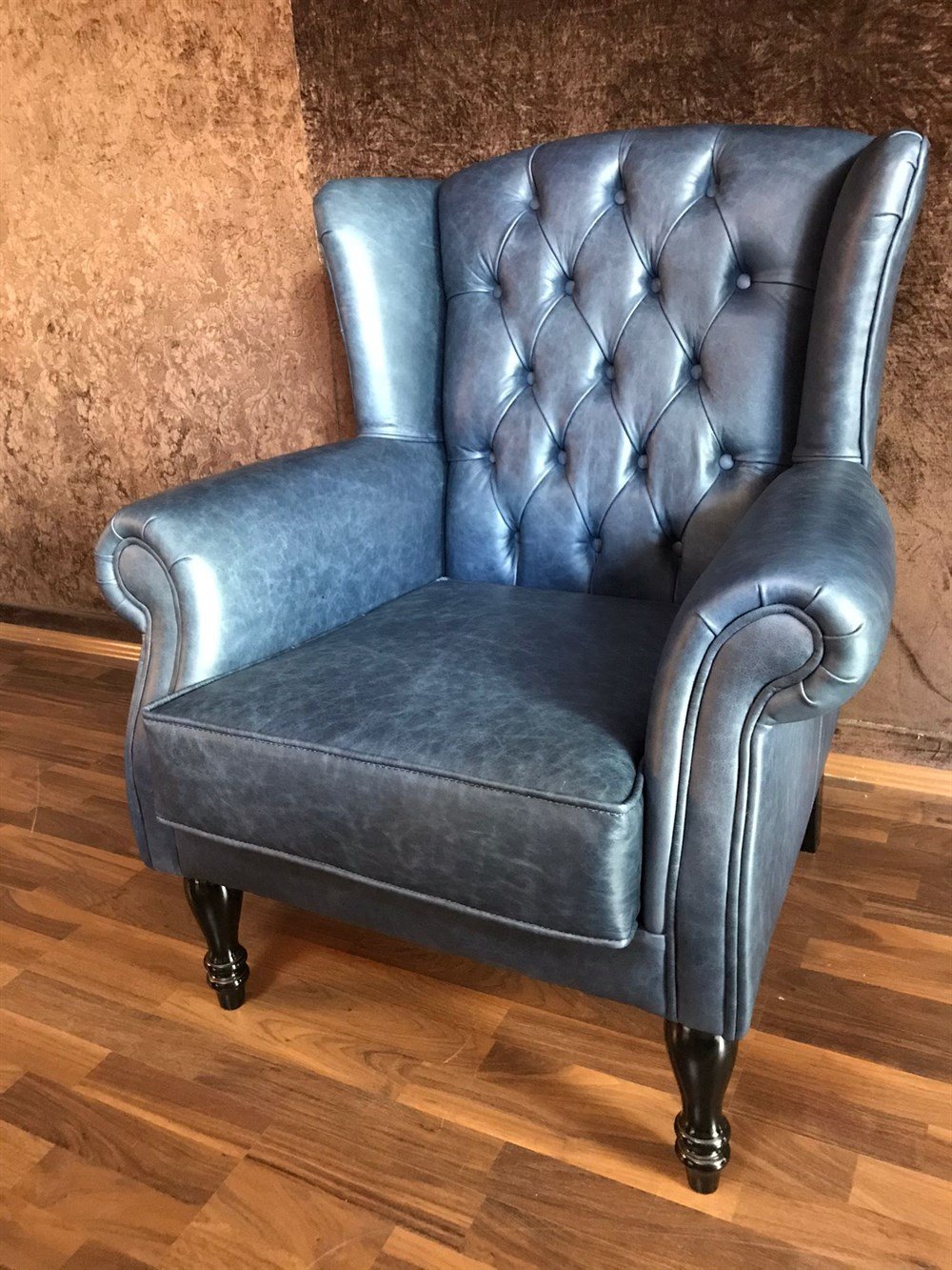 3A MOBİLYA BOEY HAKİKİ DERİ BERJER