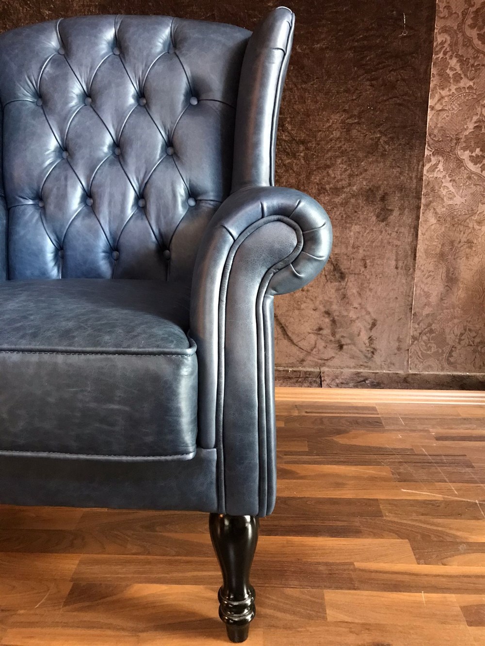 3A MOBİLYA BOEY HAKİKİ DERİ BERJER