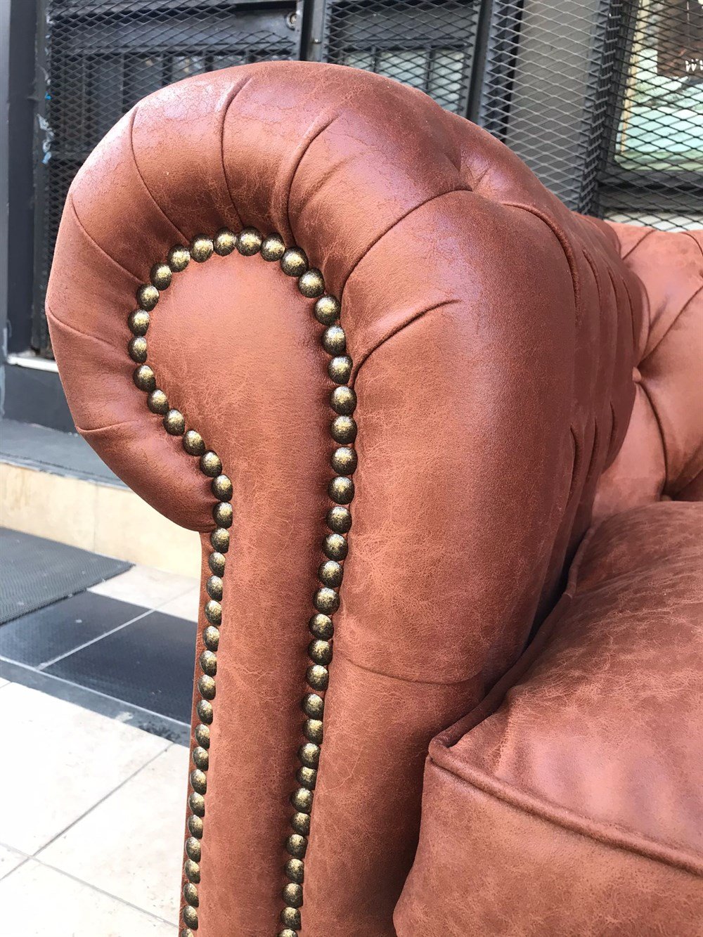 3A MOBİLYA BOEY NUBUK CHESTERFİELD