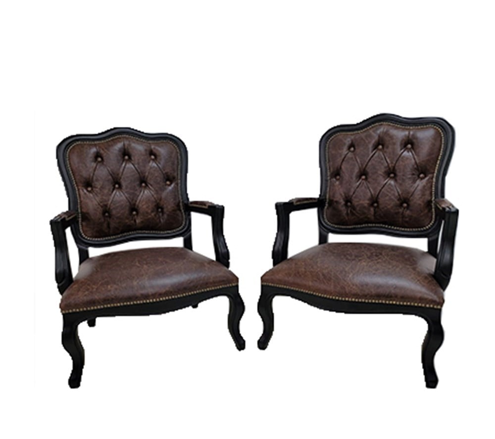 3A MOBİLYA BUFFALO DARK BROWN REAL LEATHER BERJER 