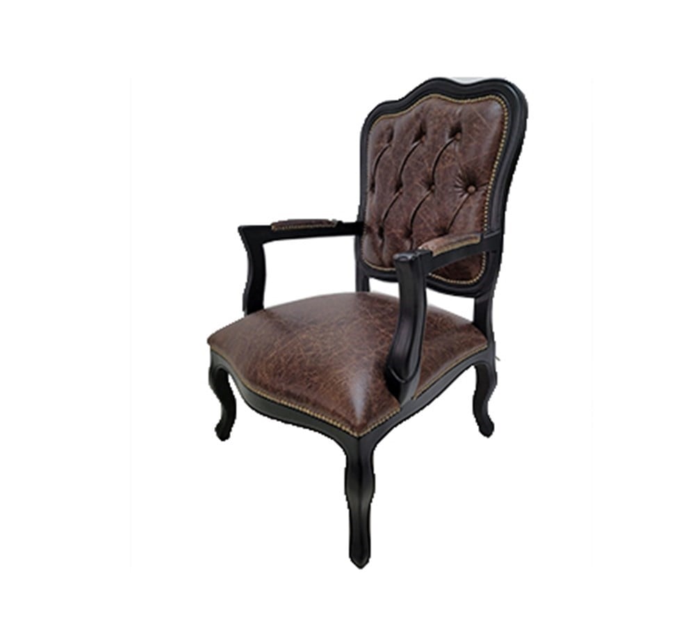 3A MOBİLYA BUFFALO DARK BROWN REAL LEATHER BERJER 