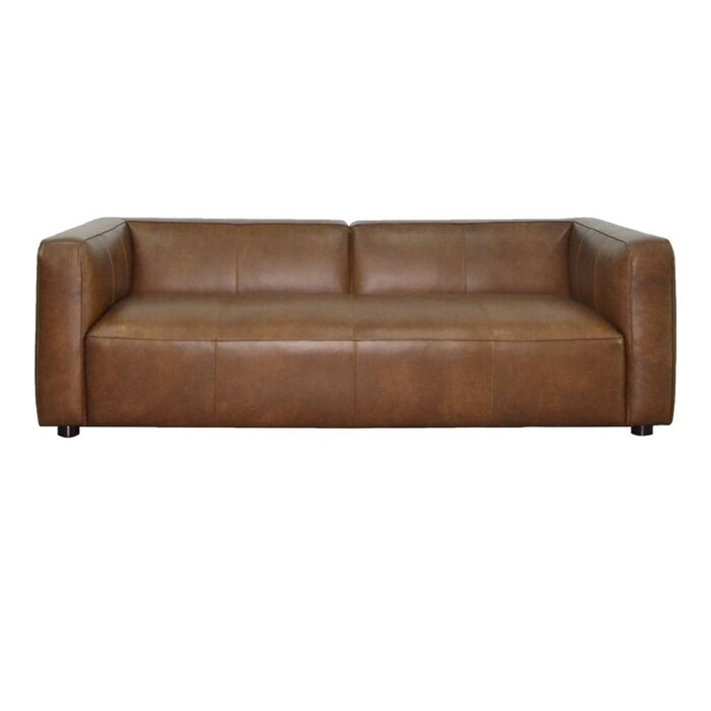 3A MOBİLYA CAROLY HAKİKİ DERİ KANEPE 