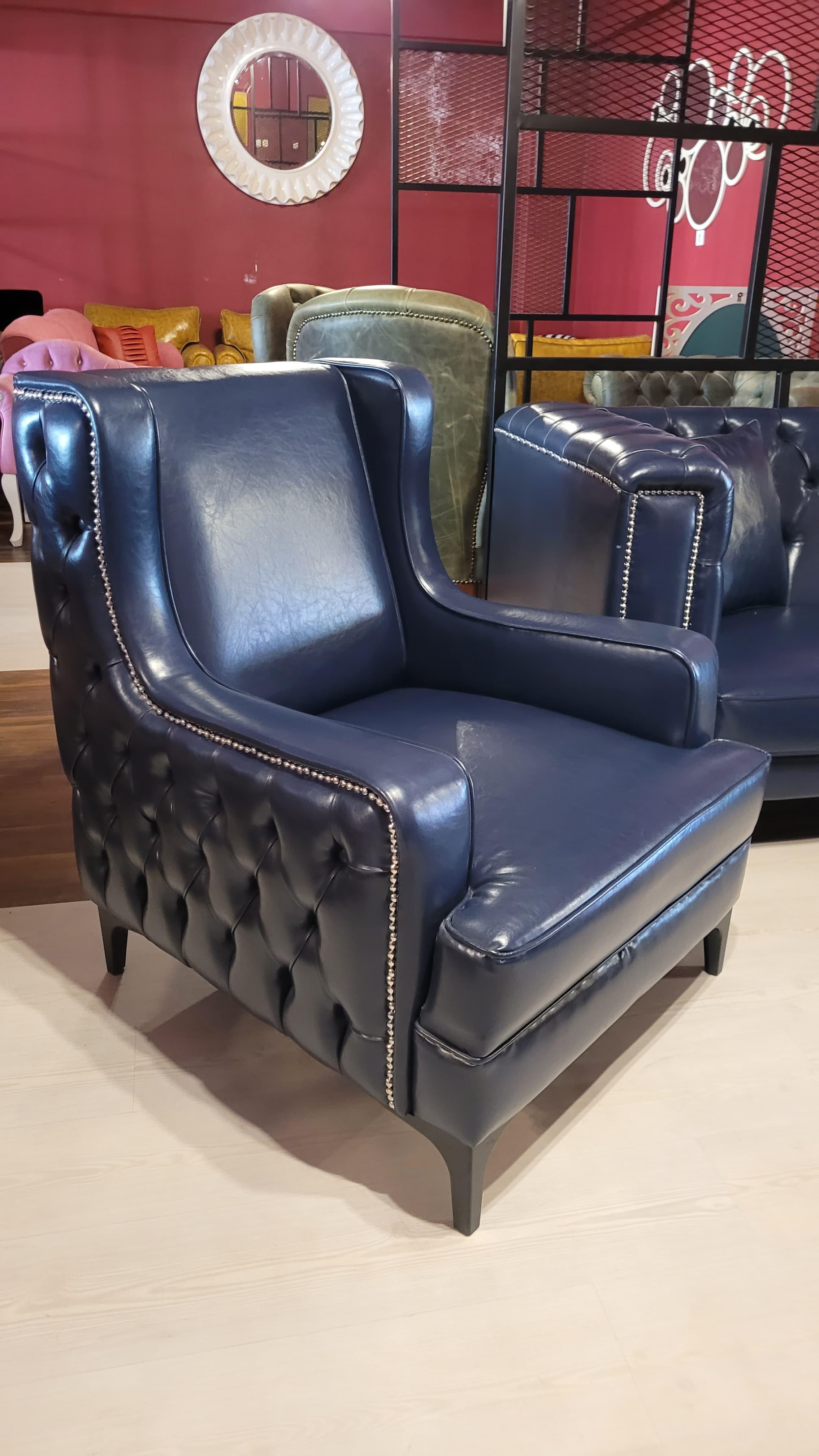 3A MOBİLYA DARK MODERN KANEPE TAKIMI 3+1+1