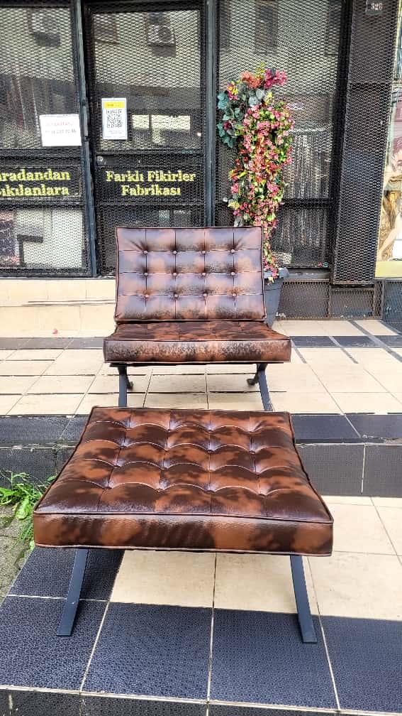 3A MOBİLYA DEGRADE BARCELONA BERJER PUF