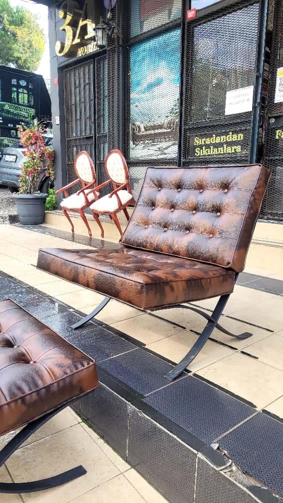 3A MOBİLYA DEGRADE BARCELONA BERJER PUF