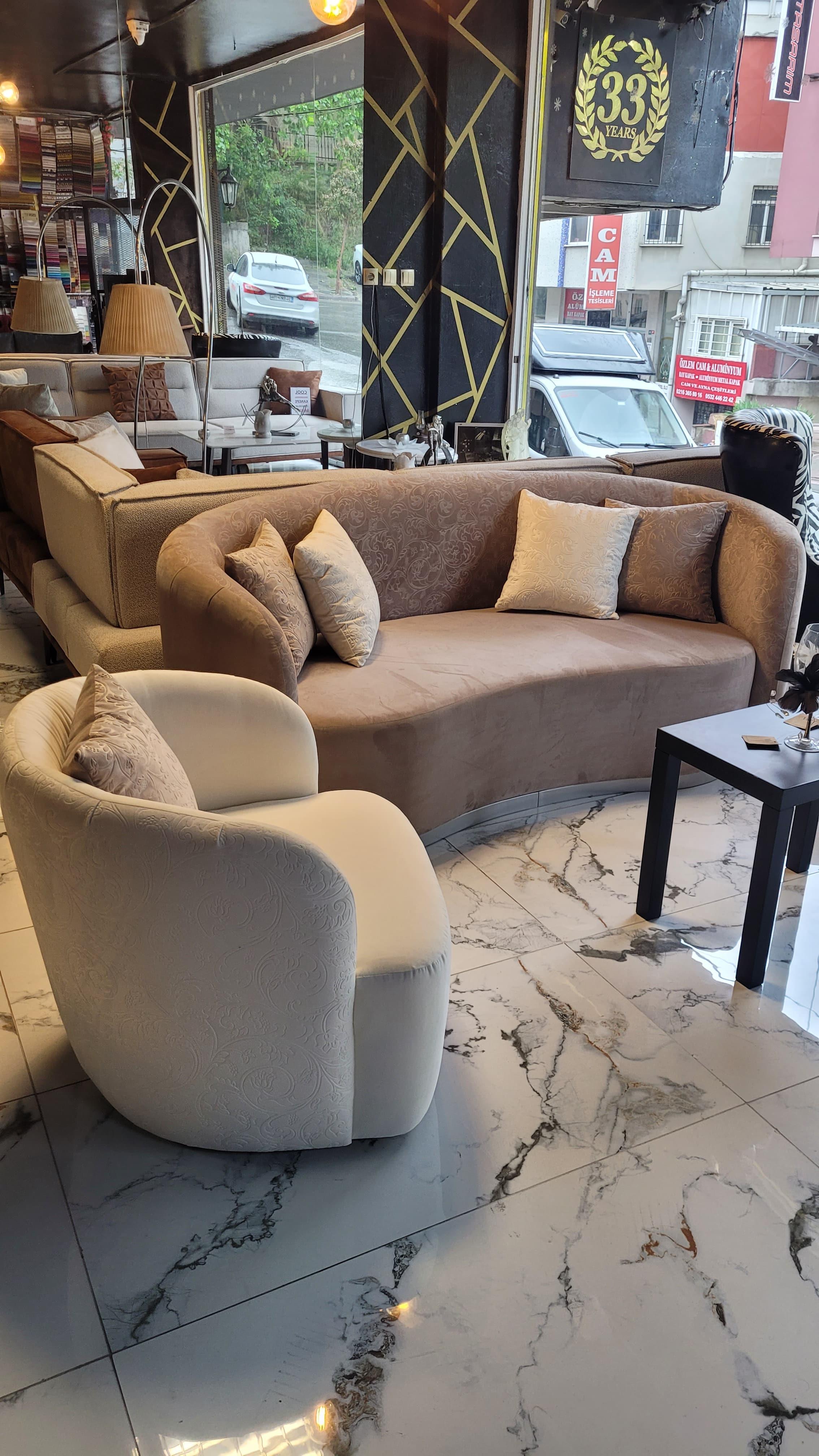 3A MOBİLYA DOLCE KOLTUK TAKIMI 3+3+1+1