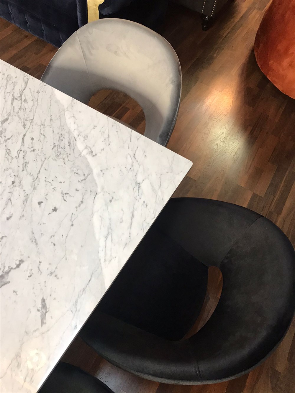 3A MOBİLYA ELEGANCE  MERMER YEMEK TAKIMI