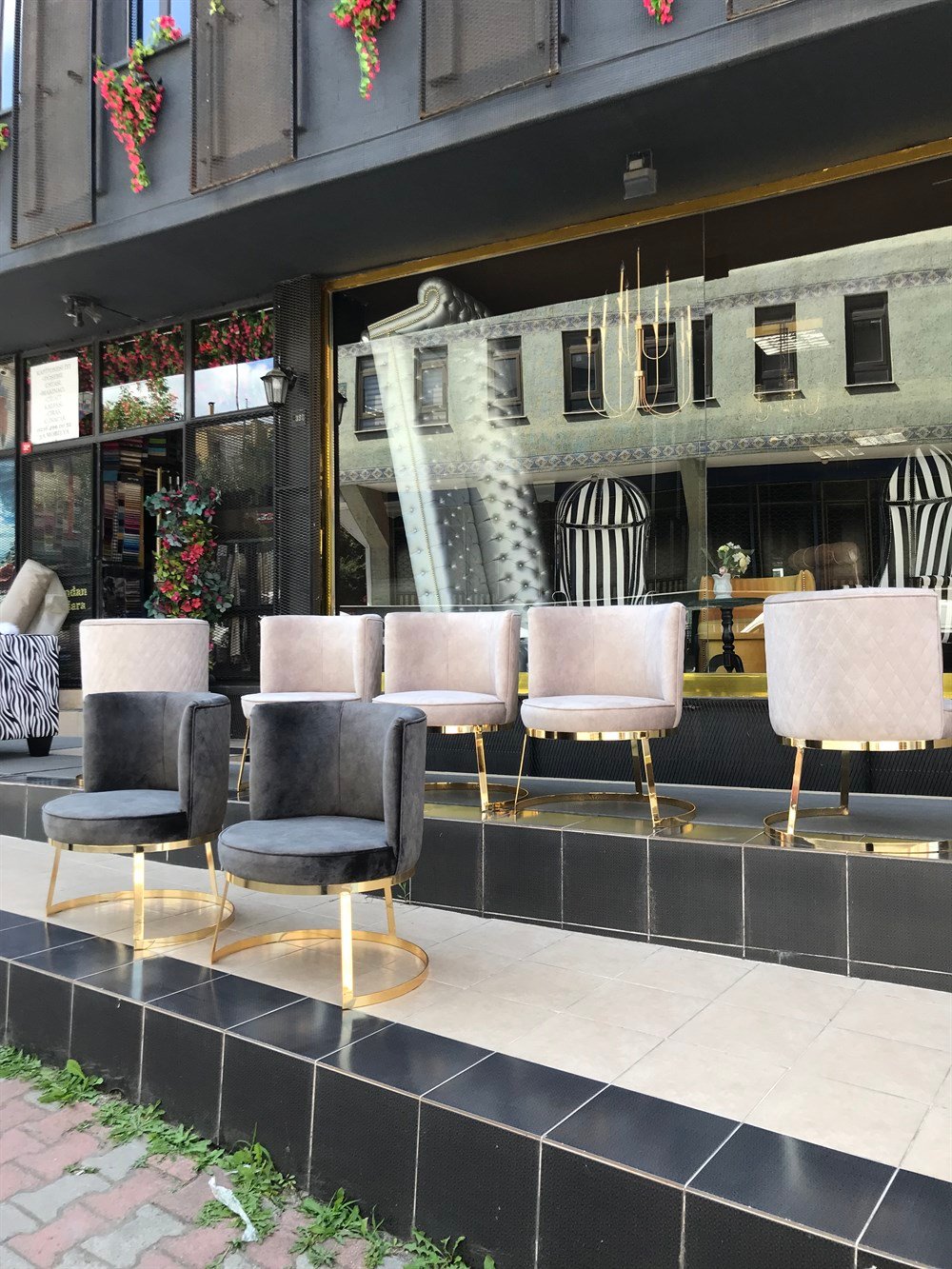 3A MOBİLYA ELEGANCE GOLD SANDALYE 