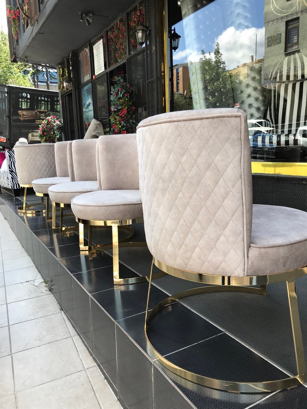 3A MOBİLYA ELEGANCE GOLD SANDALYE 