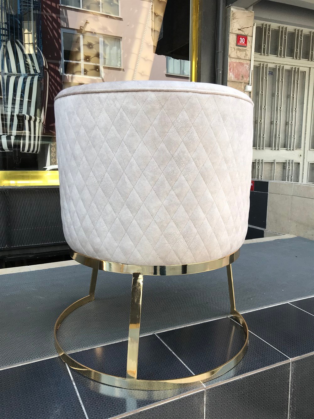 3A MOBİLYA ELEGANCE GOLD SANDALYE 