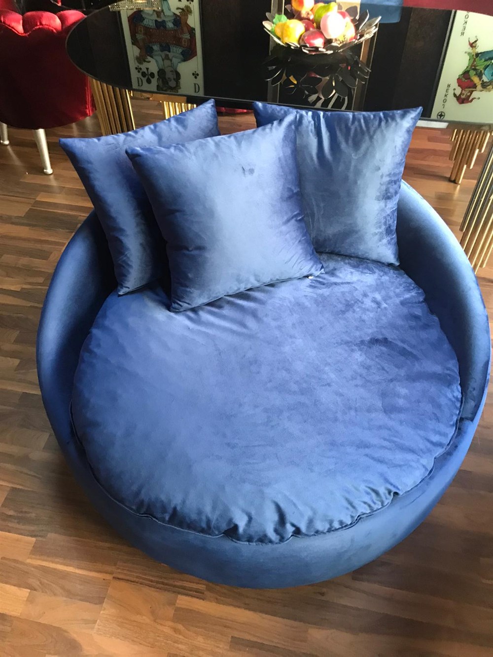 3A MOBİLYA ELGANCE DÖNERLİ BERJER 