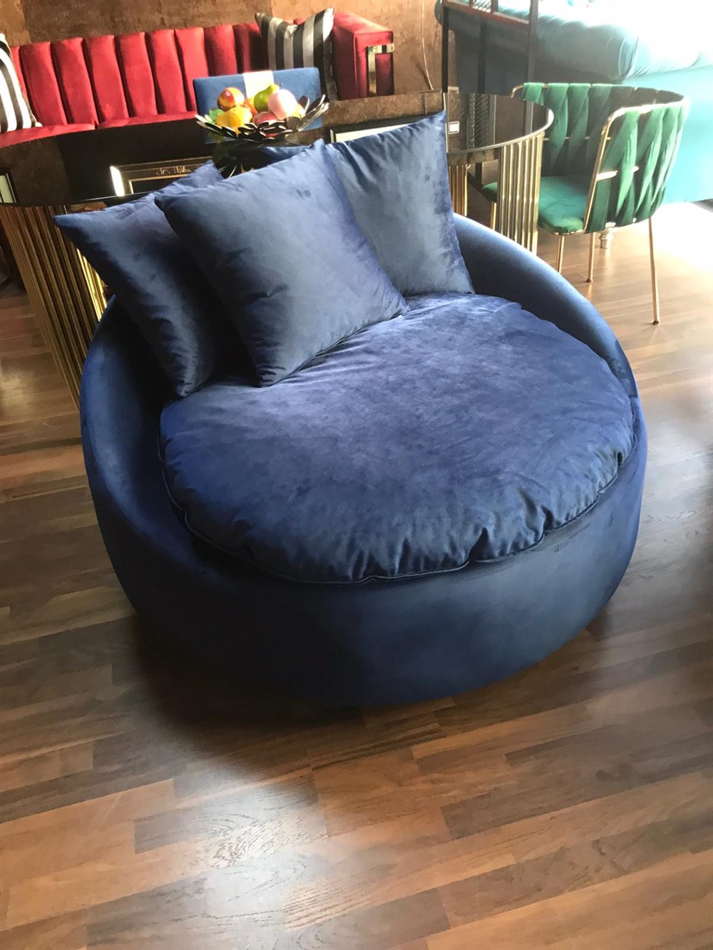 3A MOBİLYA ELGANCE DÖNERLİ BERJER 