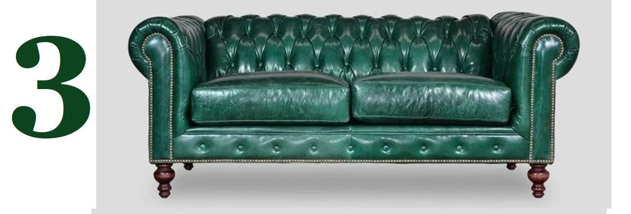 3A MOBİLYA ENGLİSH GREEN SELECTİON KANEPE