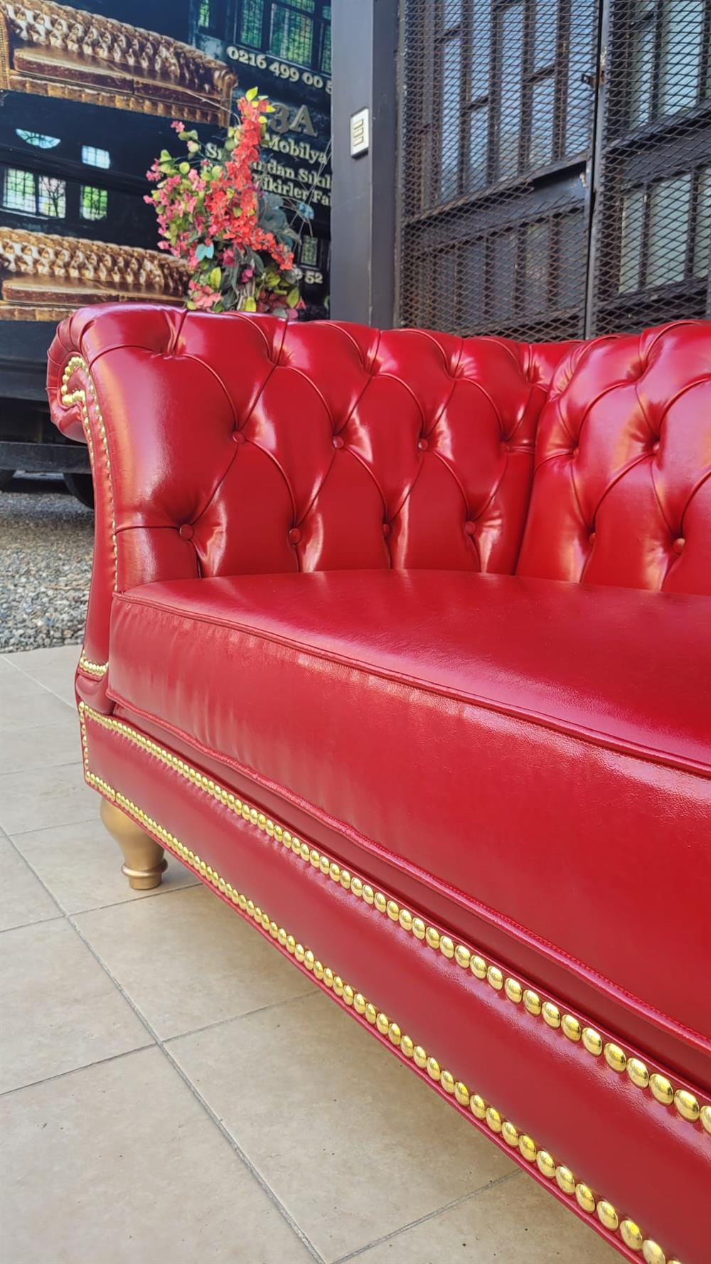 3A MOBİLYA FLAME DERİ KOLTUK