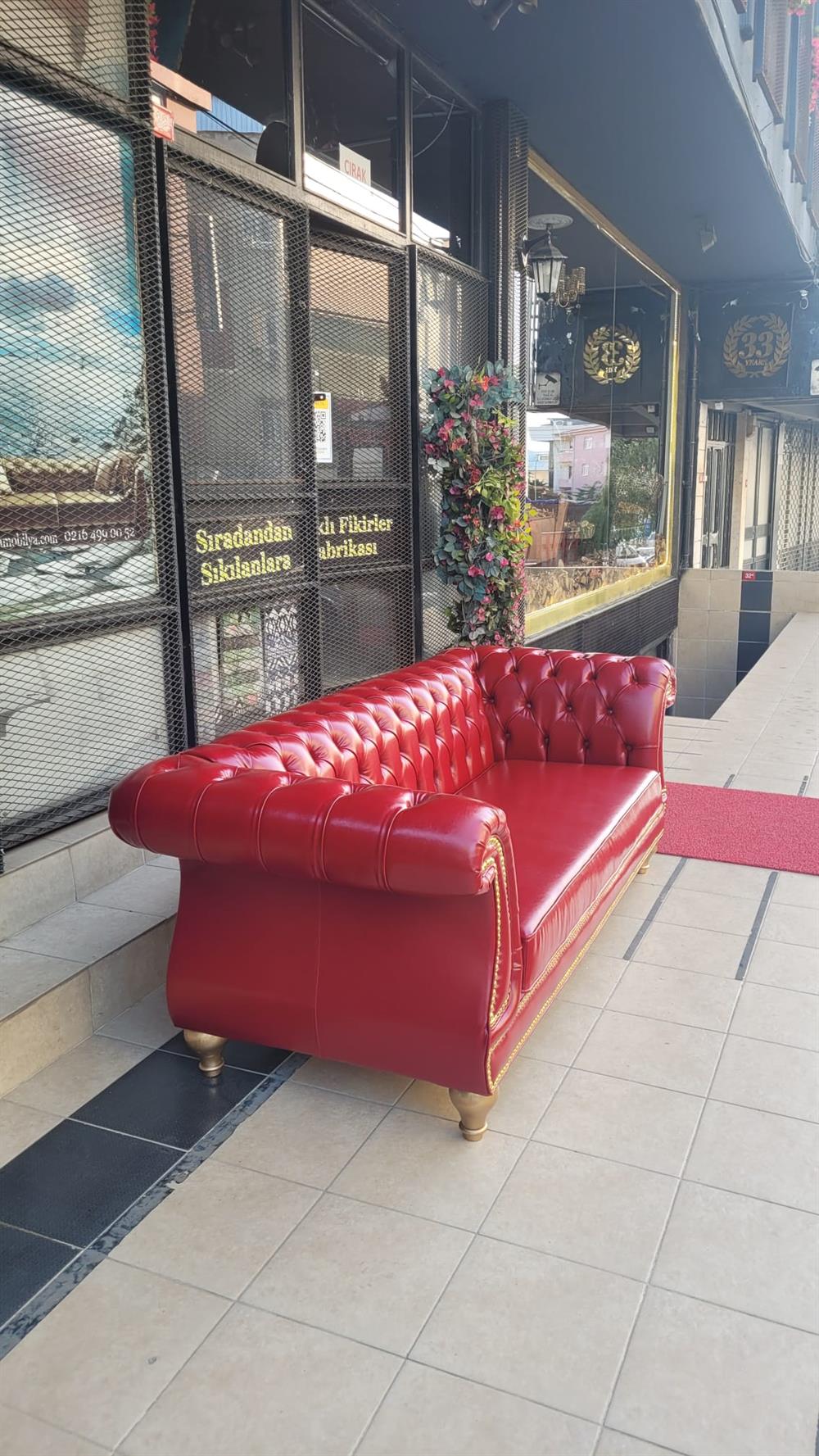 3A MOBİLYA FLAME DERİ KOLTUK