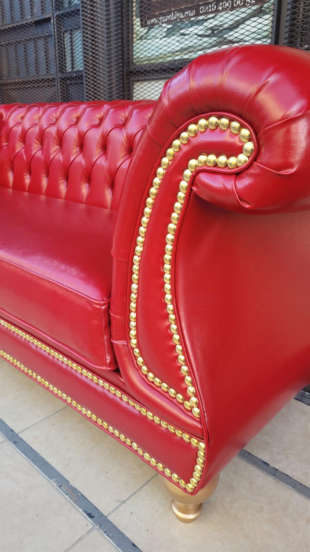 3A MOBİLYA FLAME DERİ KOLTUK