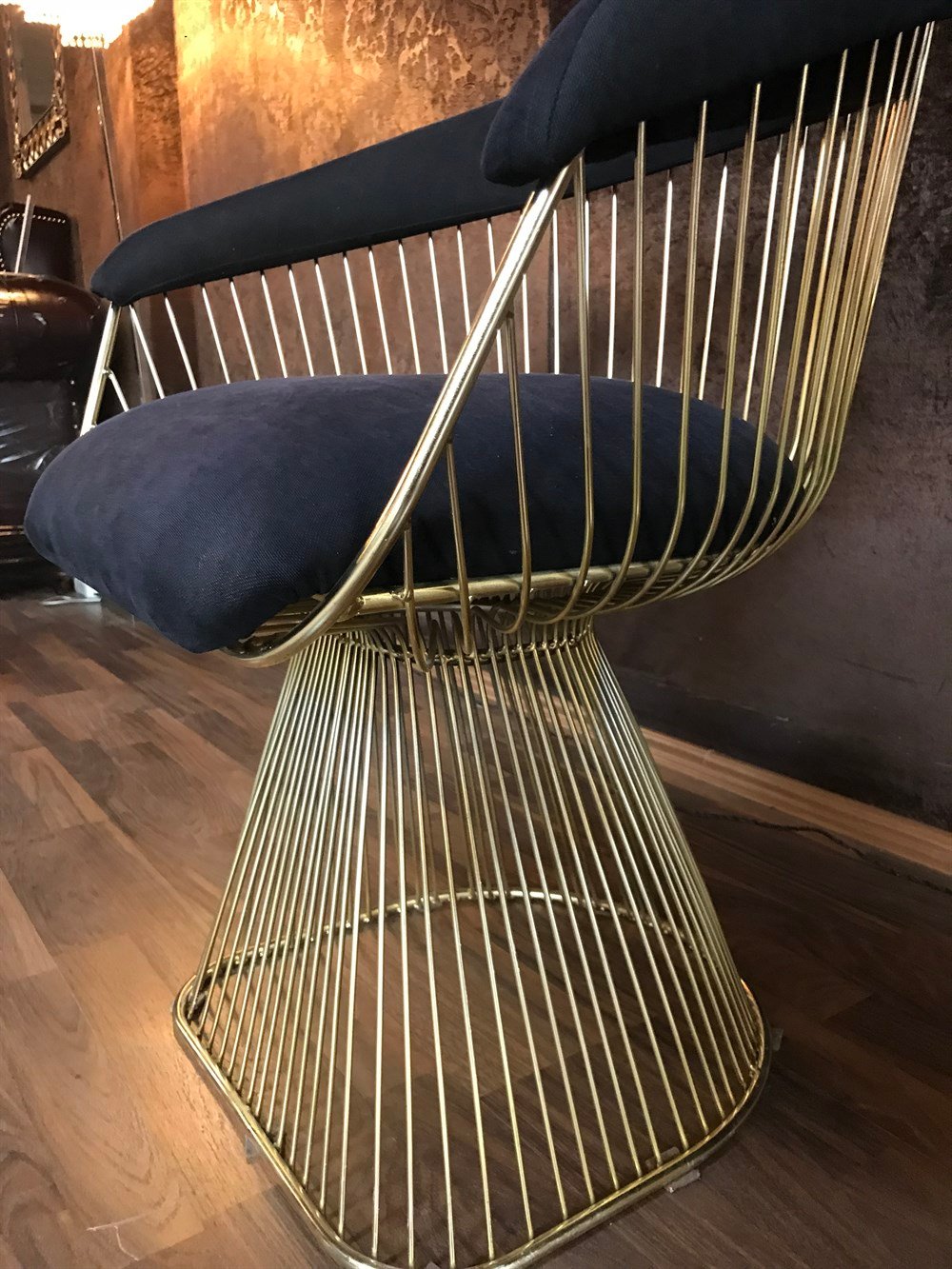 3A MOBİLYA GOLD & BLACK TEL  BERJER