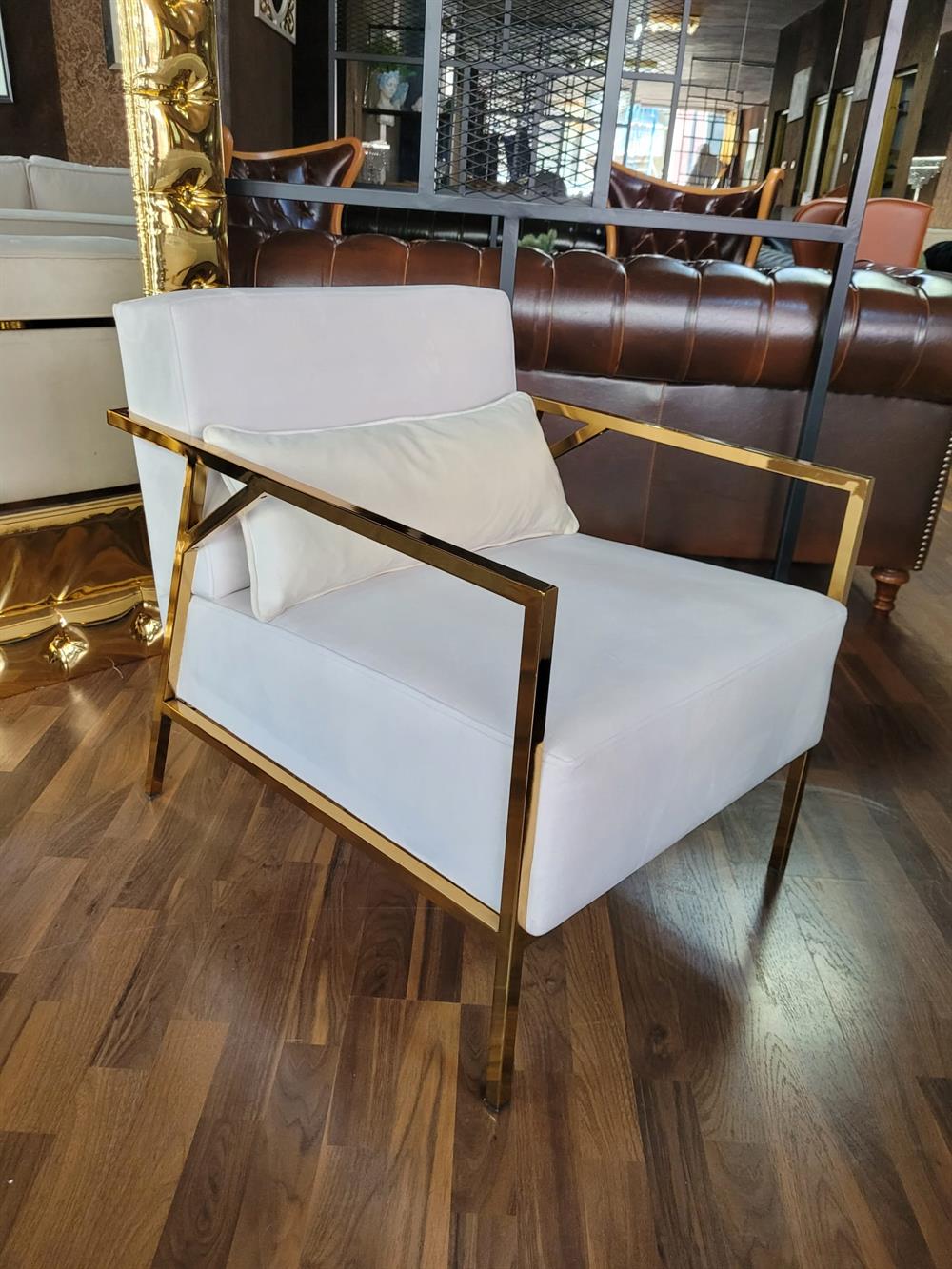 3A MOBİLYA GOLD SWAN BERJER 