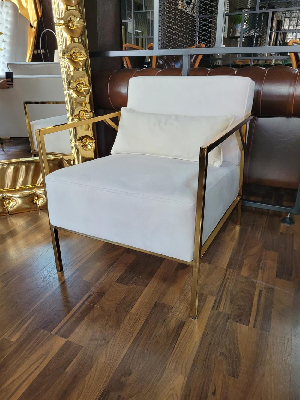 3A MOBİLYA GOLD SWAN BERJER 