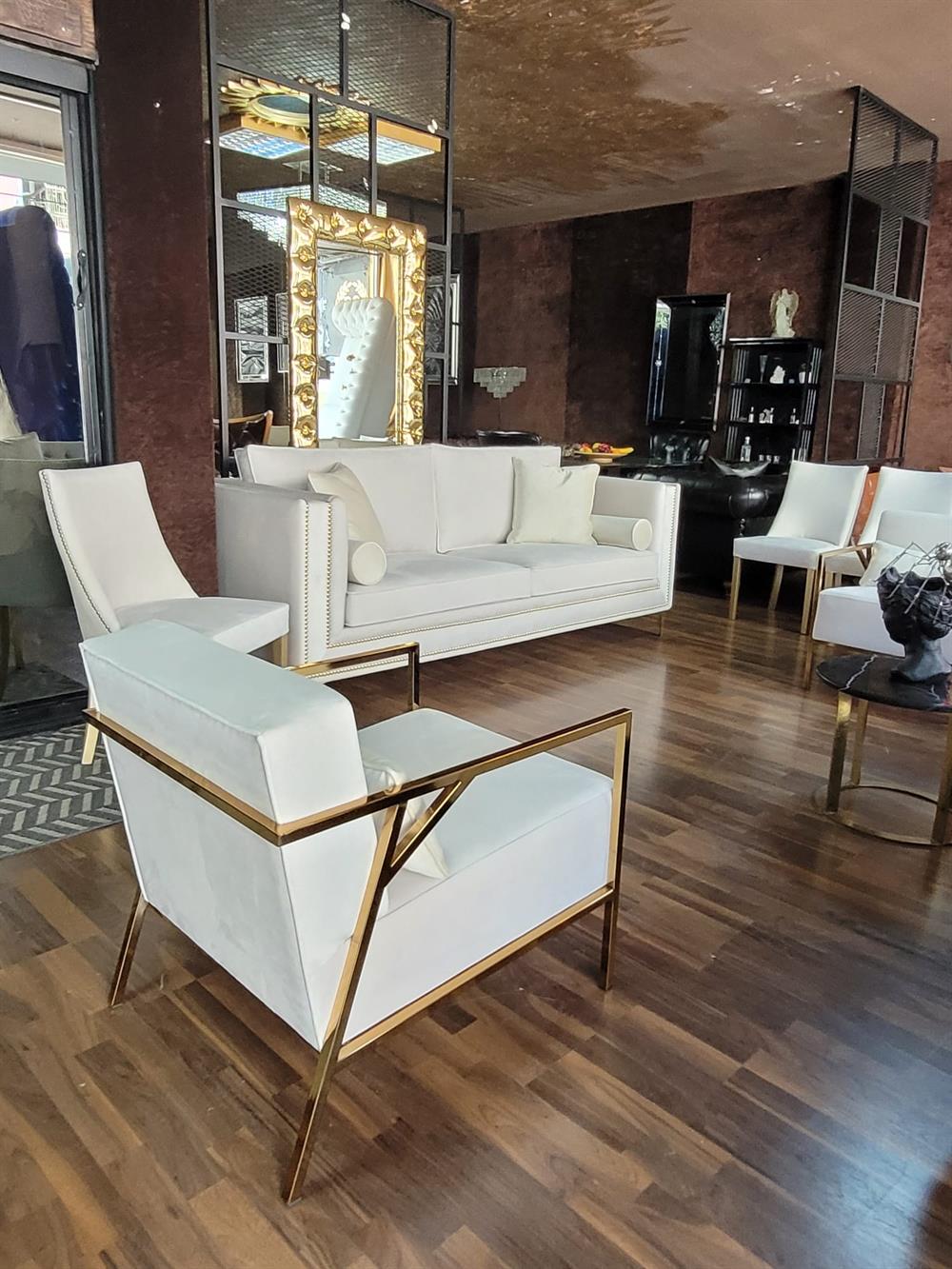 3A MOBİLYA GOLD SWAN KOLTUK TAKIMI 3+3+1+1