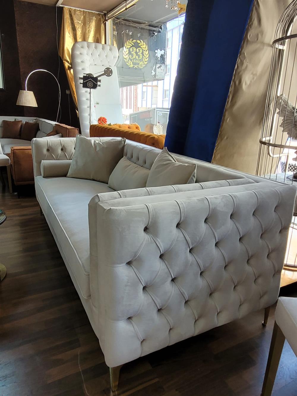 3A MOBİLYA GOLD SWAN KOLTUK TAKIMI 3+3+1+1