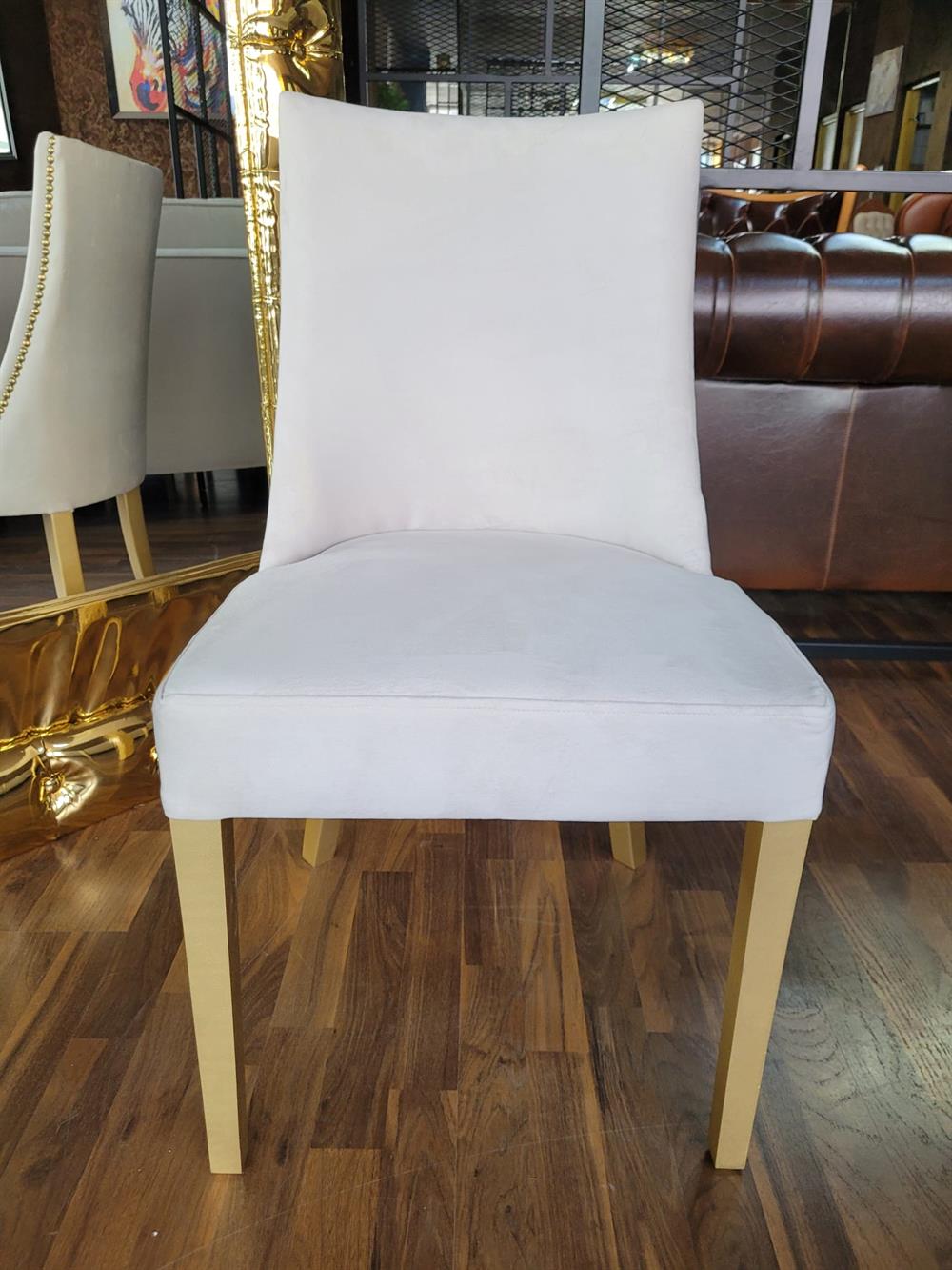 3A MOBİLYA GOLD SWAN WORD SANDALYE 