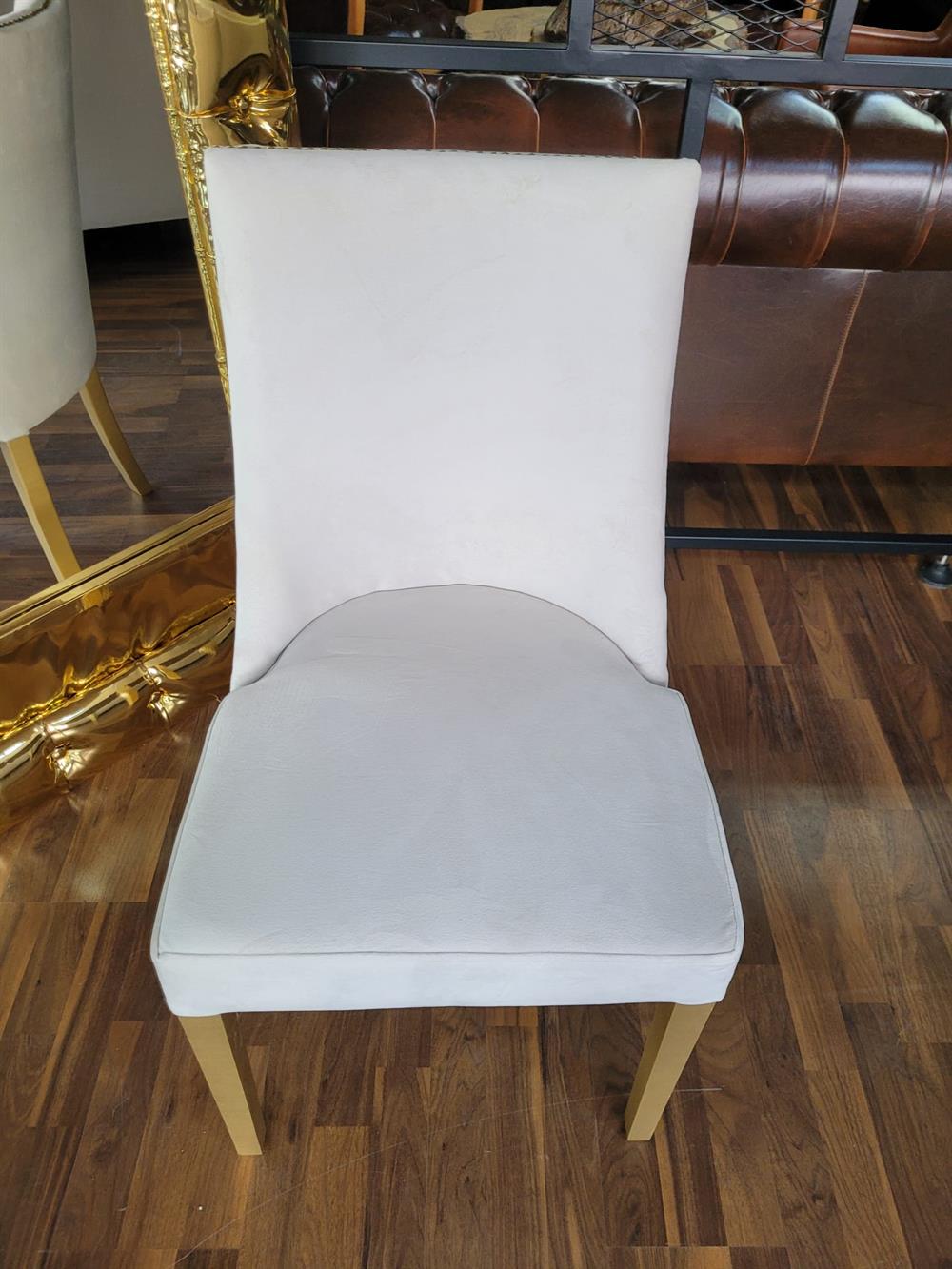 3A MOBİLYA GOLD SWAN WORD SANDALYE 