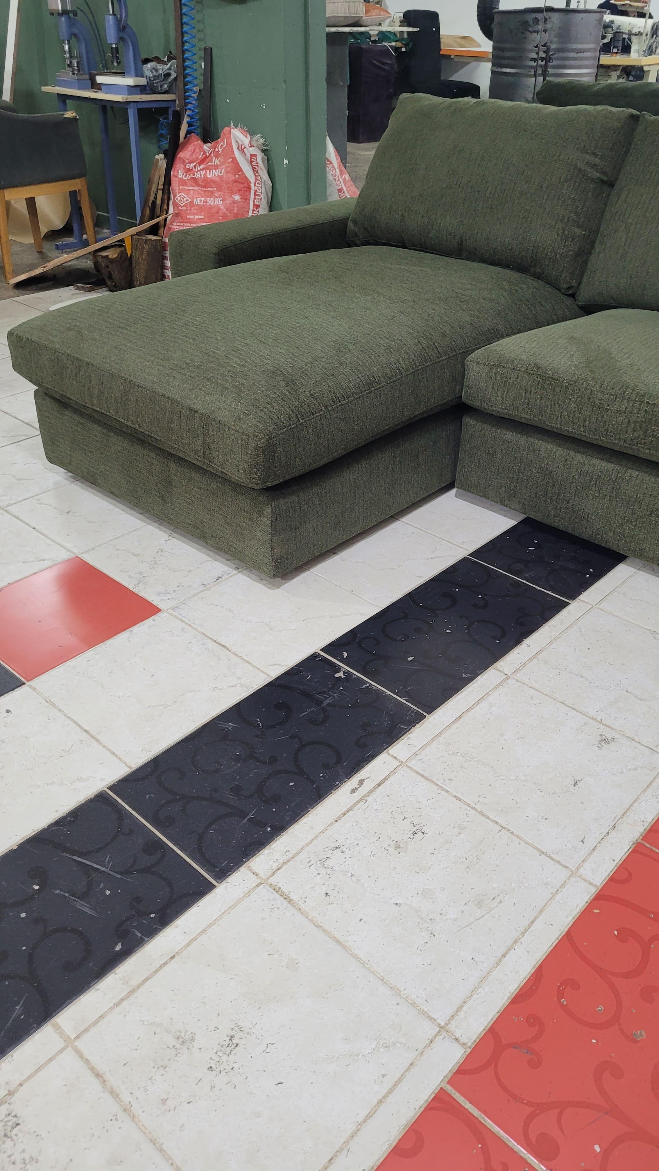 3A MOBİLYA GREEN MODERN  L KANEPE 