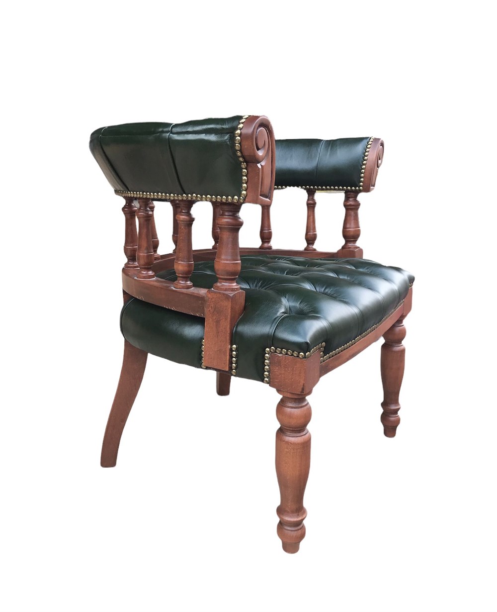 3A MOBİLYA HAKİKİ DERİ GREEN  BRİSTOL BERJER 