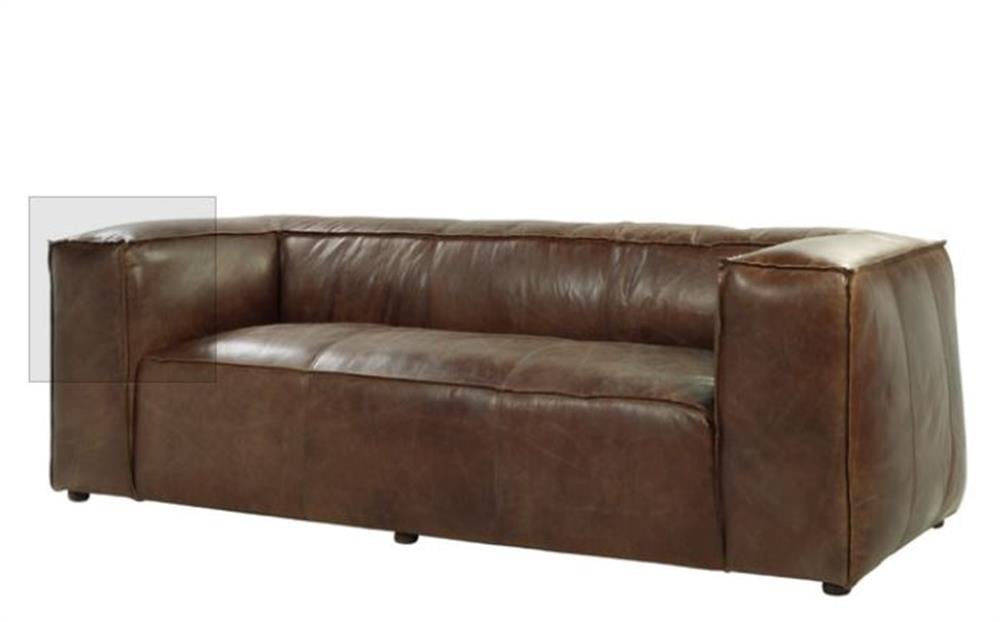 3A MOBİLYA HAKİKİ DERİ MESSİNA KANEPE 