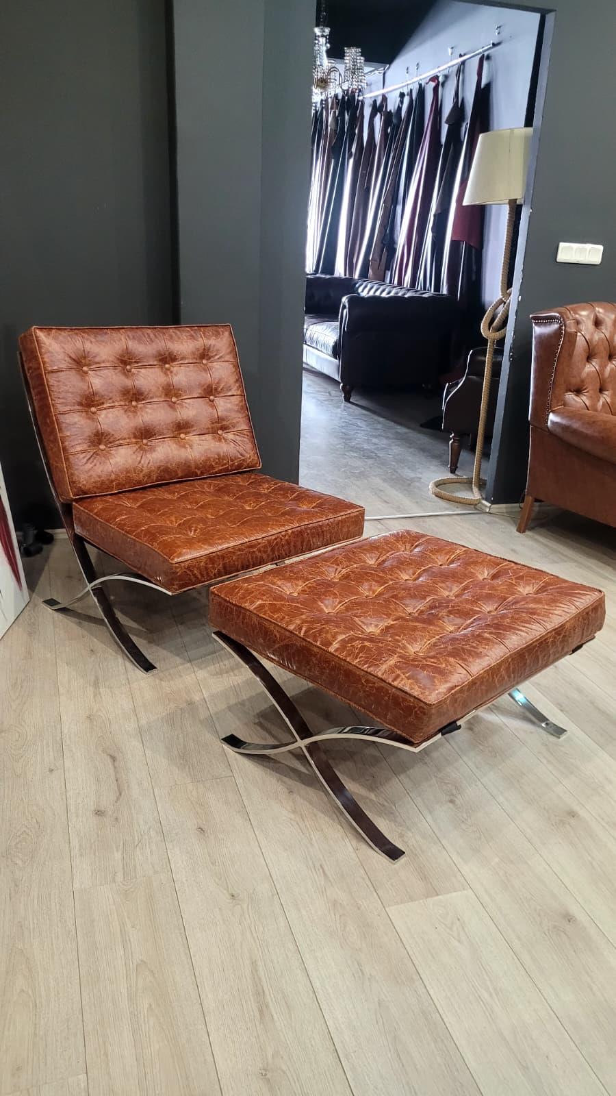 3A MOBİLYA HAKİKİ DERİ OLD NAVY BARCELONA BERJER 