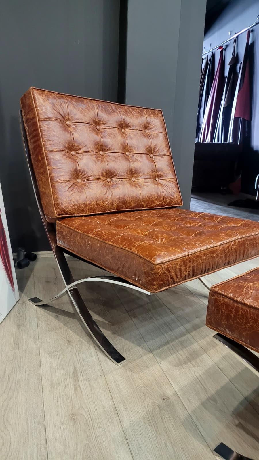 3A MOBİLYA HAKİKİ DERİ OLD NAVY BARCELONA BERJER 