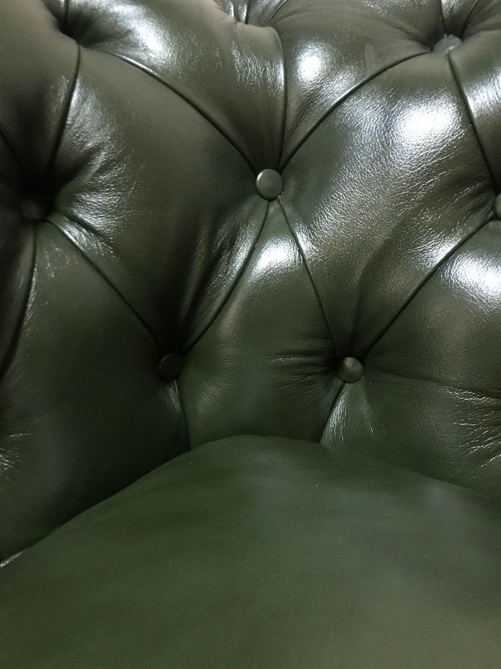 3A MOBİLYA HAKİKİ DERİ SHEFFİELD CHESTERFİELD