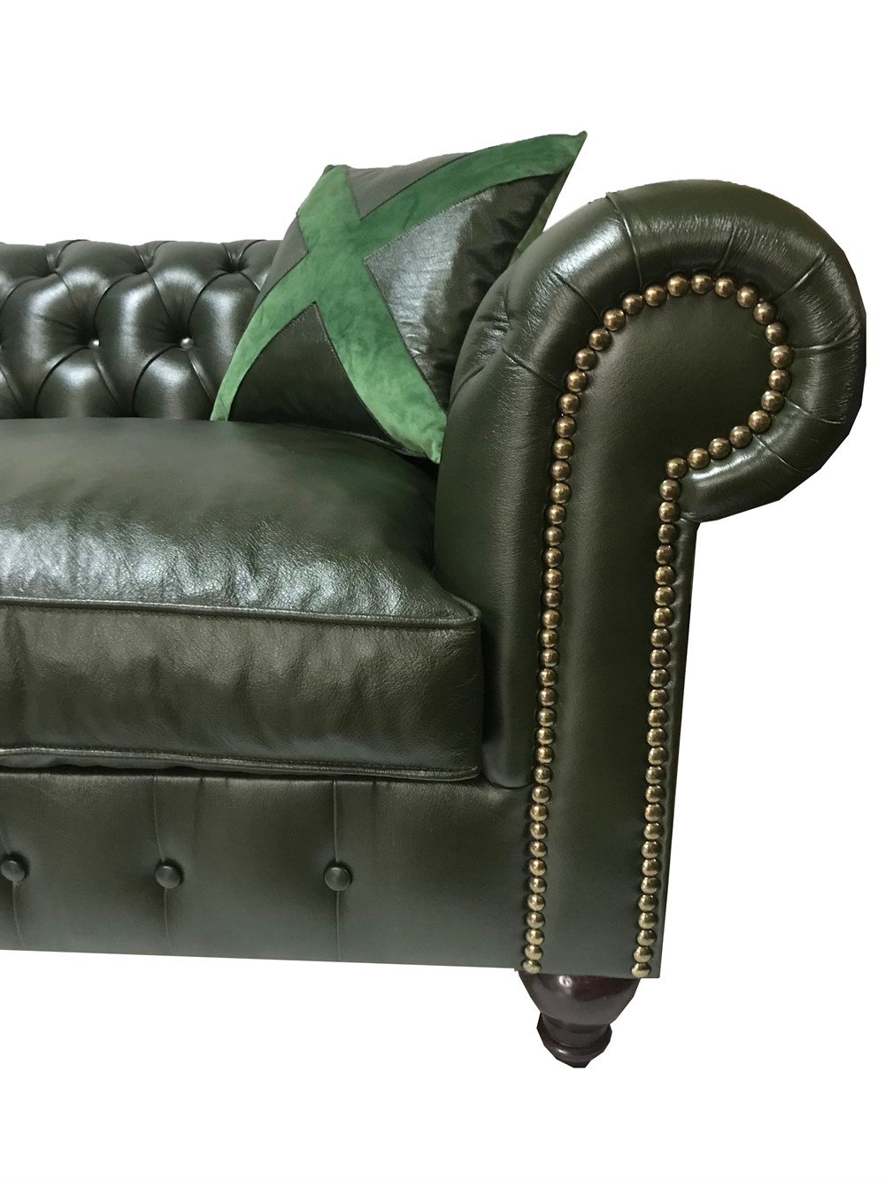 3A MOBİLYA HAKİKİ DERİ SHEFFİELD CHESTERFİELD