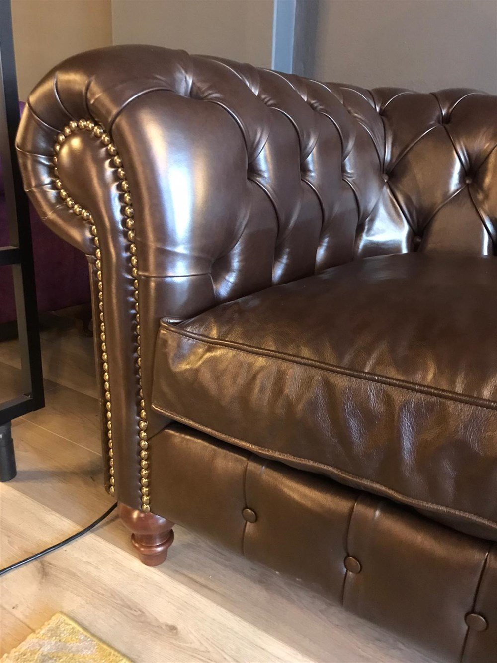 3A Mobilya Hakiki Deri Swensea Chesterfield