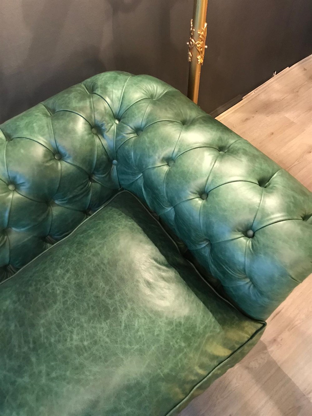 3A MOBİLYA HAKİKİ DERİ UNTİMELY CHESTERFİELD