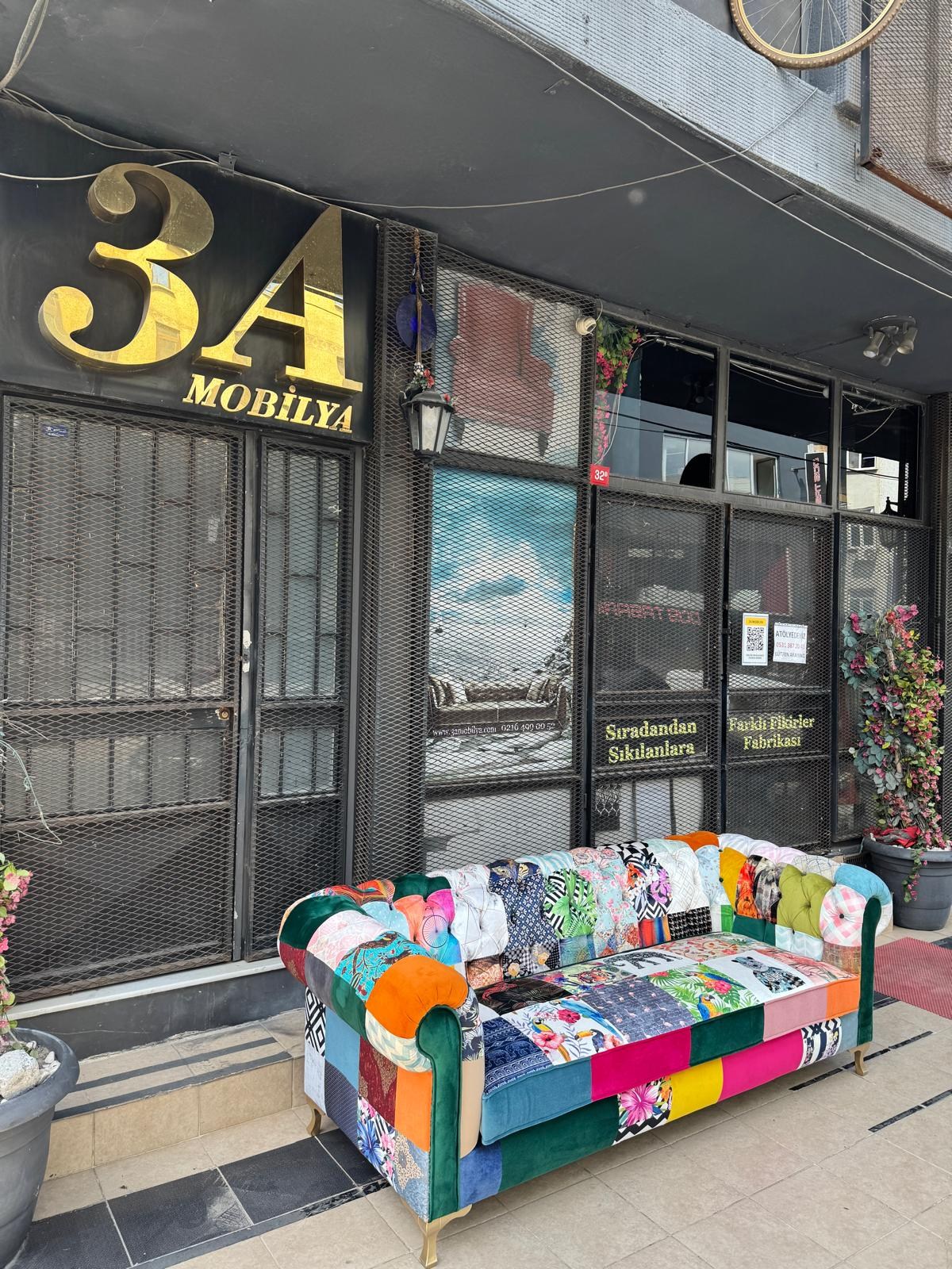 3A MOBİLYA HAVANA PATCHWORK CHESTERFIELD