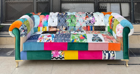 3A MOBİLYA HAVANA PATCHWORK CHESTERFIELD