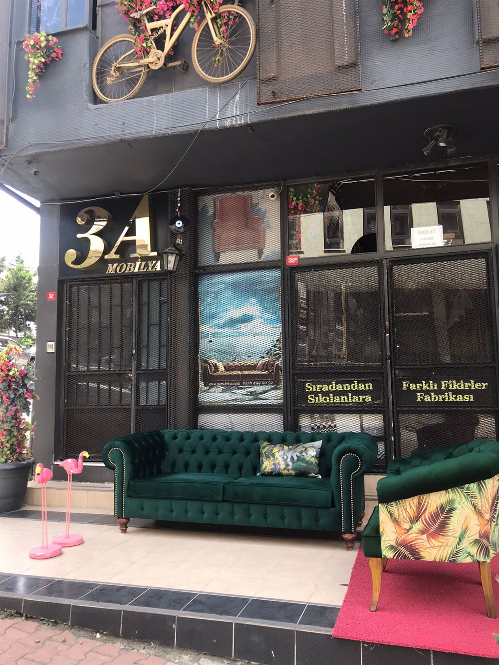 3A MOBİLYA İCON CHESTERFİELD  BERJER 