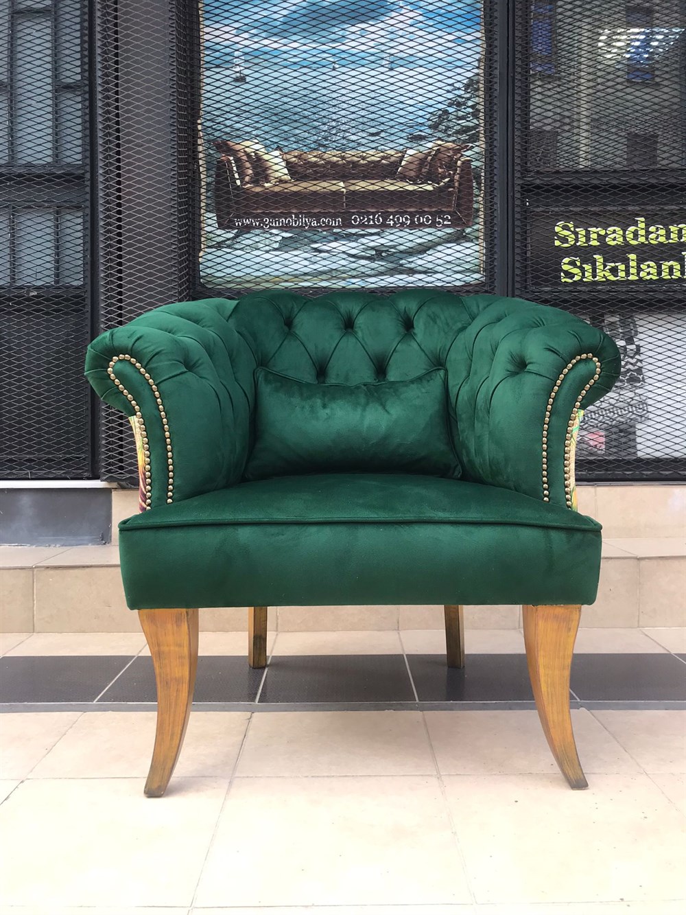 3A MOBİLYA İCON CHESTERFİELD  BERJER 