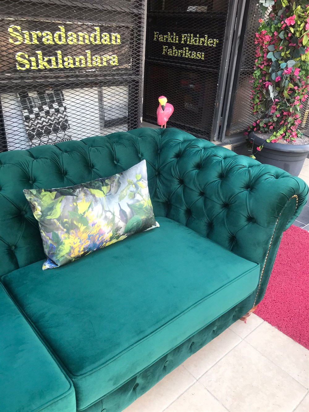 3A MOBİLYA İCON CHESTERFİELD  BERJER 