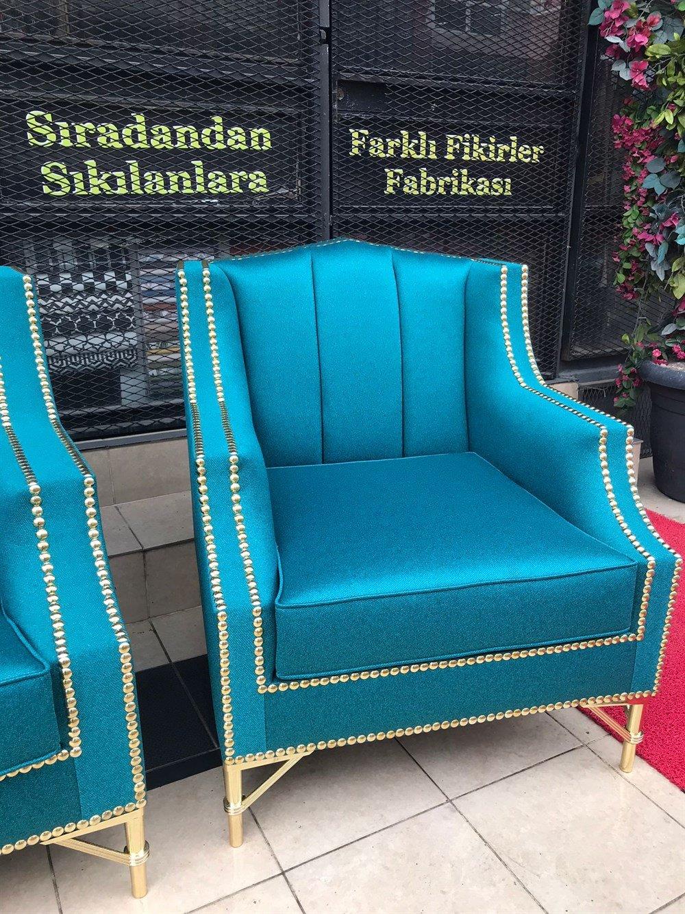 3A MOBİLYA İCON DİLİMLİ KANEPE + BERJER 3+1 