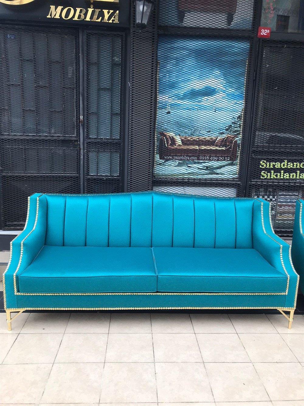 3A MOBİLYA İCON DİLİMLİ KANEPE + BERJER 3+1 