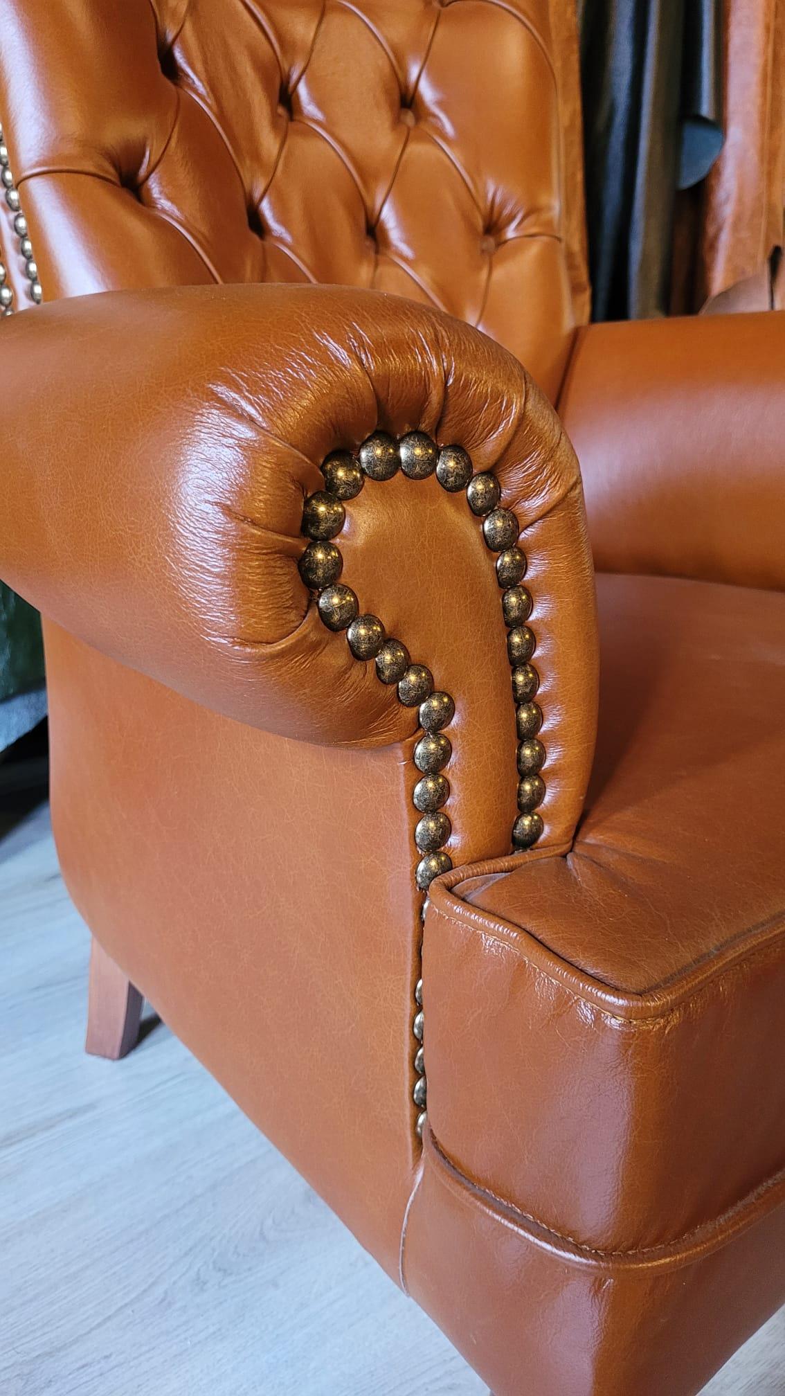 3A MOBİLYA İTALYAN   HAKİKİ DERİ OTTOMAN FERMAN BERJER 