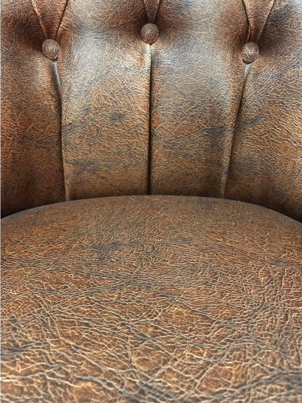 3A Mobilya Kapitone Döner Berjer