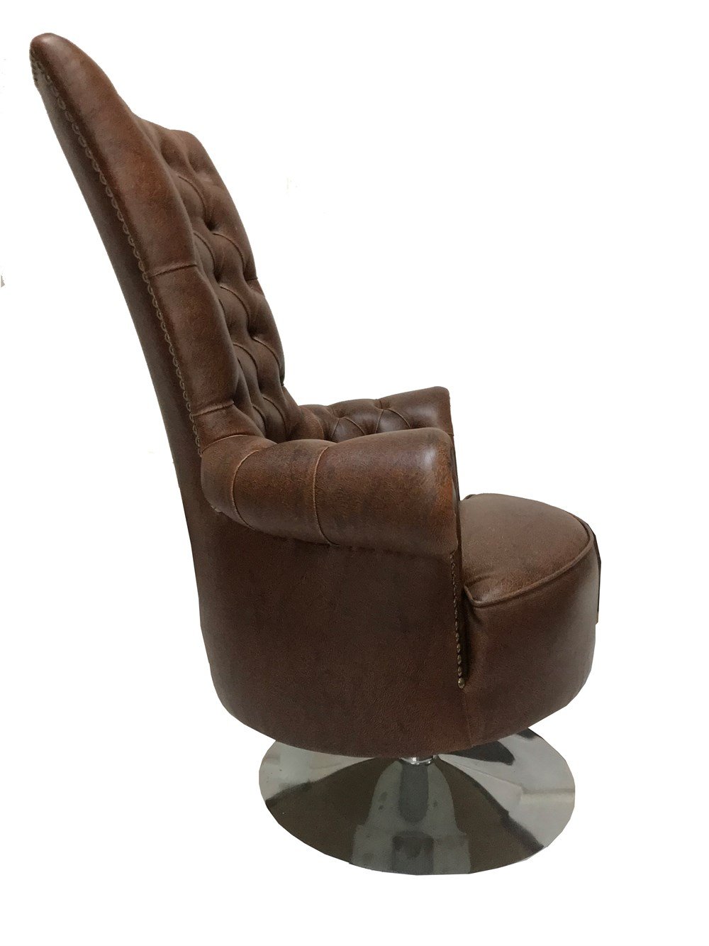 3A Mobilya Kapitone Döner Berjer