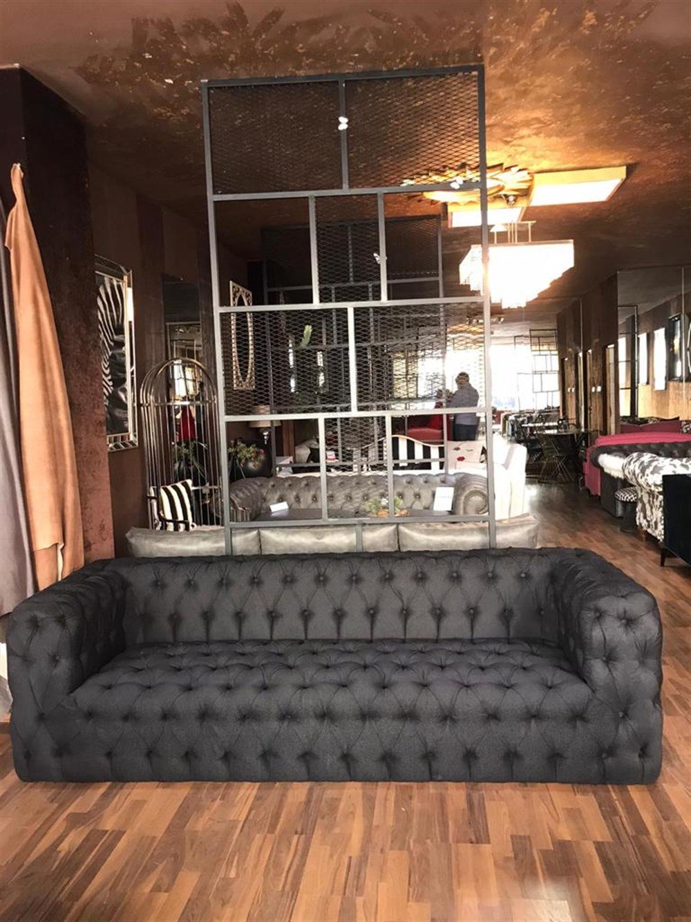 3A MOBİLYA KETEN BAXTER KANEPE 