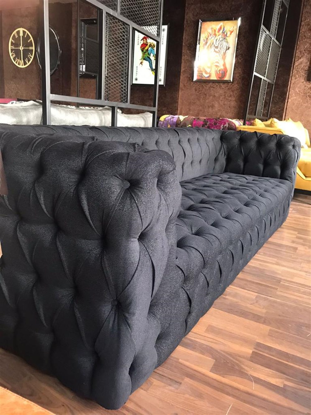 3A MOBİLYA KETEN BAXTER KANEPE 