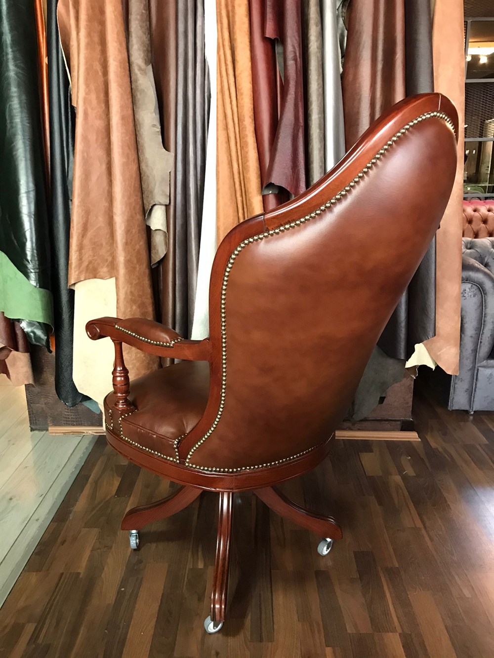 3A MOBİLYA LAWYER PREMİUM OFFİCE BROWN MAKAM KOLTUĞU