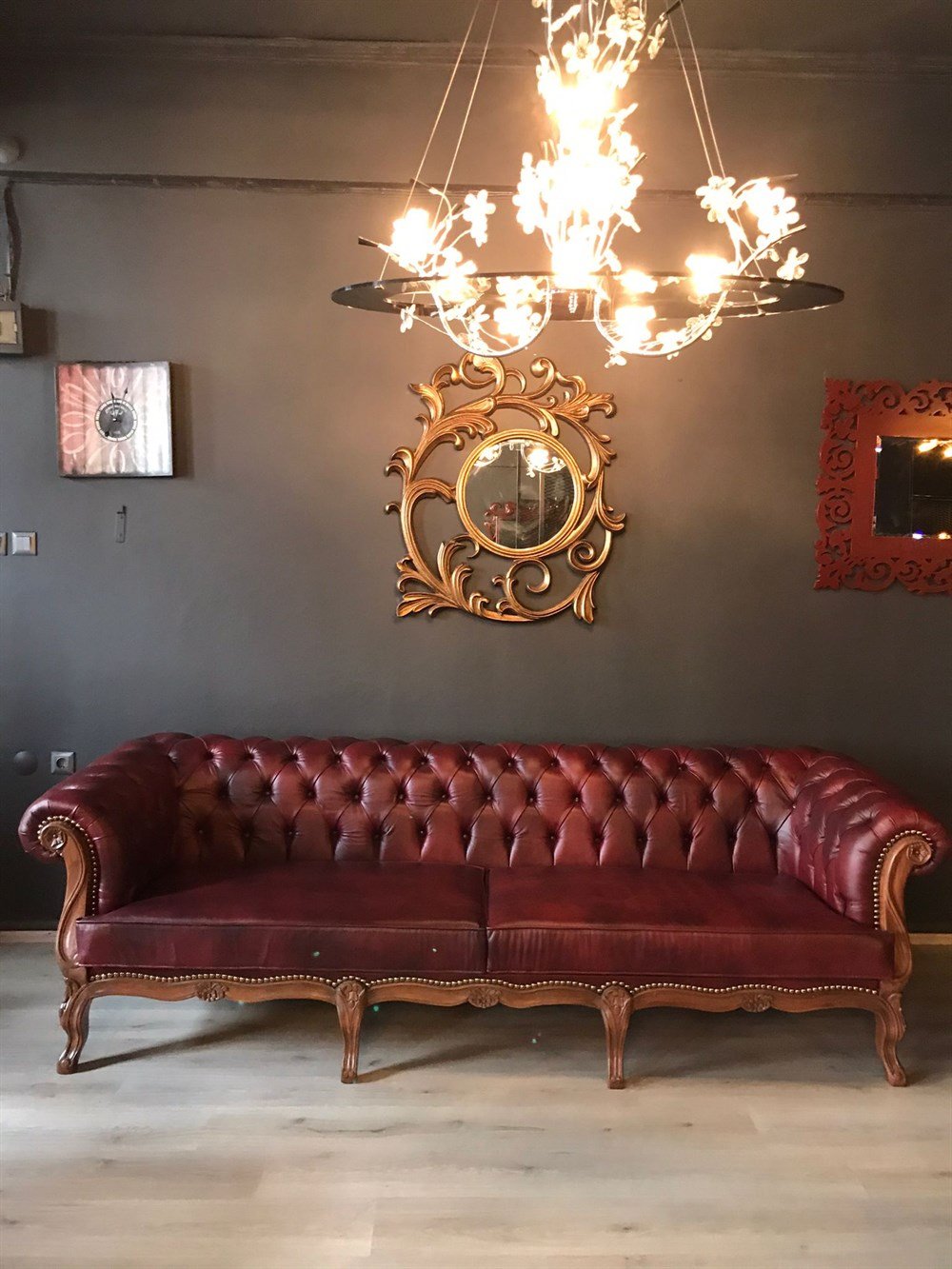 3A MOBİLYA LE NOUVEAU HAKİKİ DERİ CHESTERFİELD 